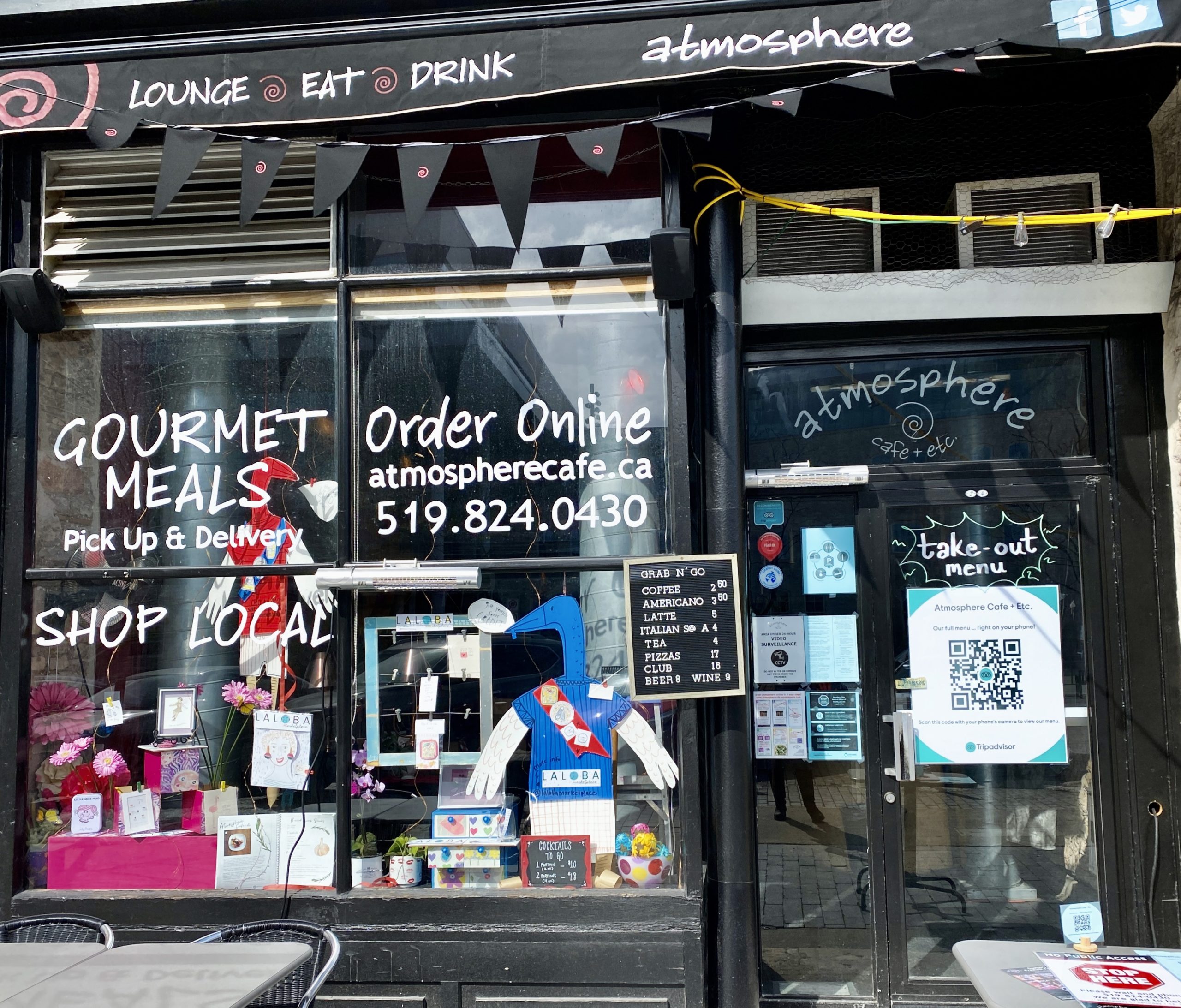 Let's Eat: Atmosphere café + etc. adjusts and pivots during a difficult ...